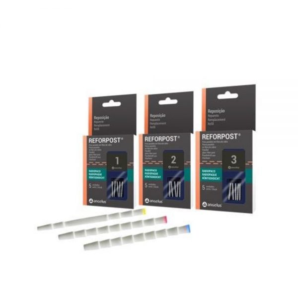 Dentcruise Angelus Reforpost Glass Fibre Post Refill Pack