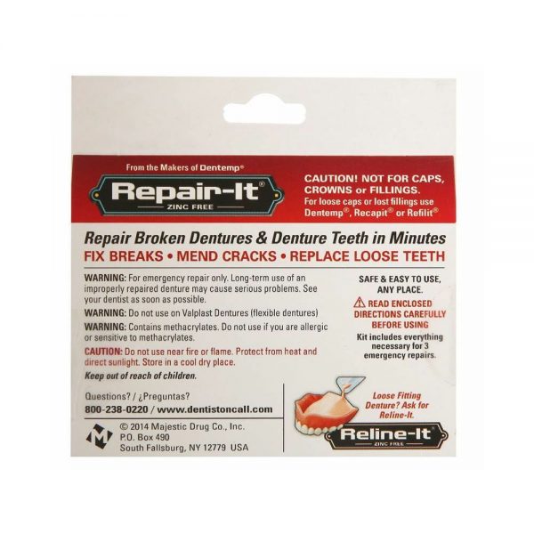 Dentcruise-Dentemp DOC Emergency Denture Repair Kit-3