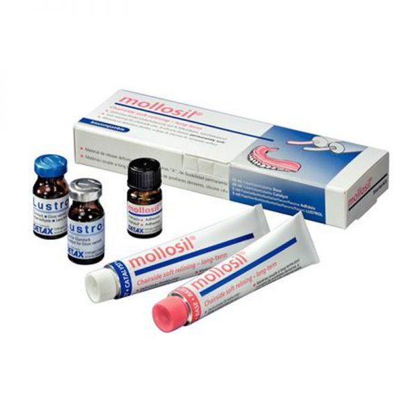 Dentcruise-Detax Mollosil Permanent Soft Liner Starter Kit