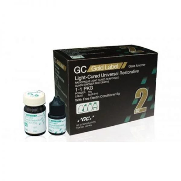 Dentcruise GC Fuji 2 LC Light Cure Glass Ionomer Cement