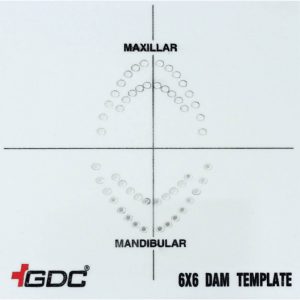 Dentcruise-GDC Rubber Dam Template