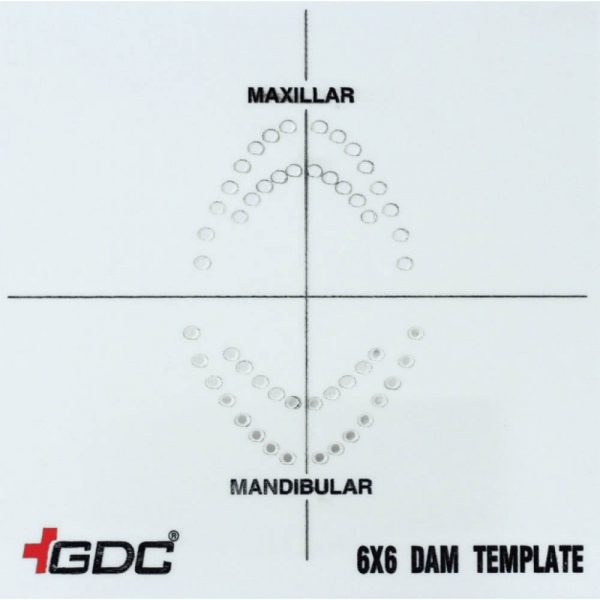 Dentcruise-GDC Rubber Dam Template