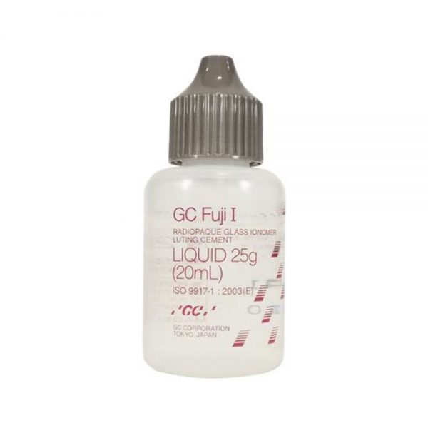 Dentcruise-Gc Fuji I Glass Ionomer Luting Cement Liquid Only 25 Gm Bottle Dental 1