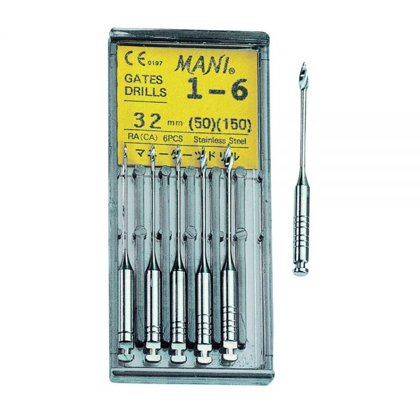 Dentcruise-Mani Gates Glidden Drill 1-6 Assorted