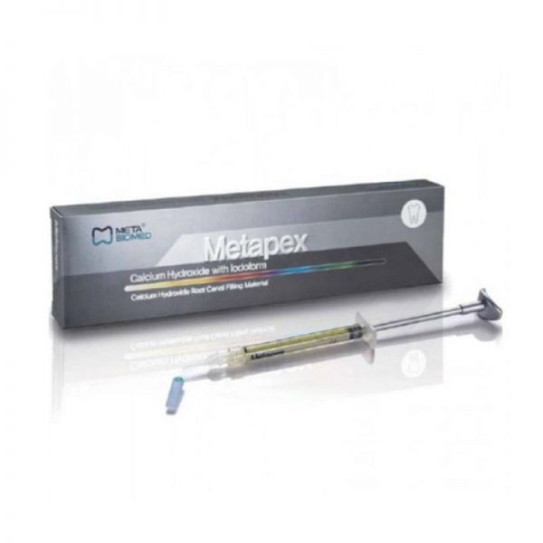 Dentcruise Meta Metapex Calcium Hydroxide Paste With Iodoform Single Syringe Pack-1