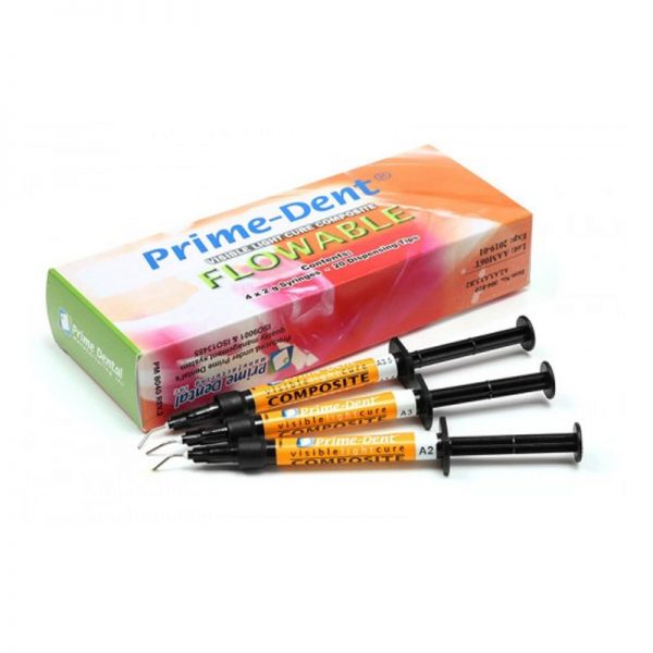 Dentcruise Prime Dent Flowable Composite 4 Syringe Kit-2