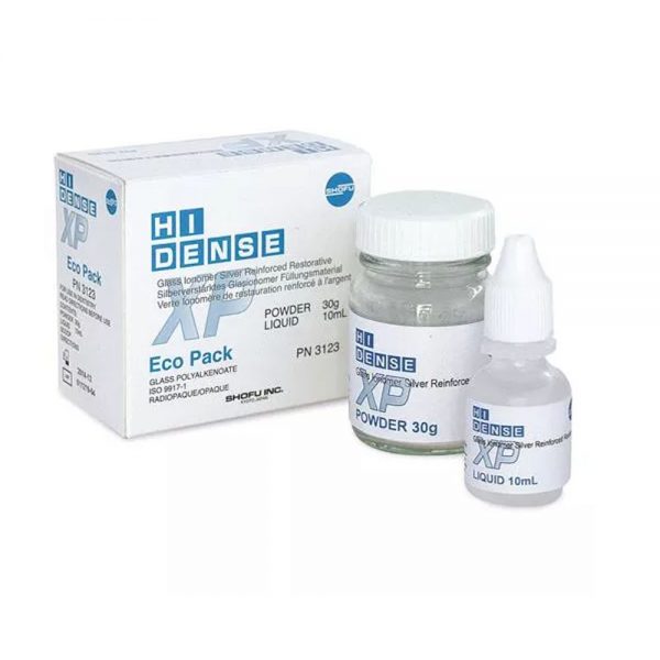 Dentcruise Shofu Dental Hi Dense Xp (Silver Reinforced Glass Ionomer) Starter Pack Powder